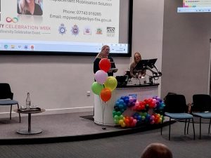 Presentation at the University of Derby